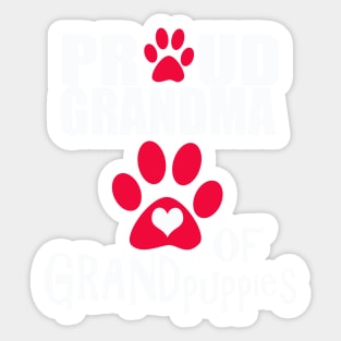 Dog Gifts and Ideas - Granddog Gifts Sticker